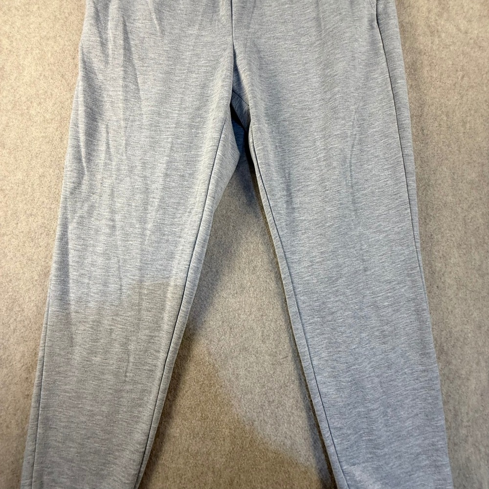 Eddie Bauer Lounge Womens Gray Jogger Pants Size M Heathered Knit Pockets